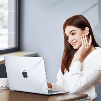 MOSISO Compatible with MacBook Pro 14 inch Case 2025 2024 2023 2022 2021 M4 M3 M2 M1 A3112 A3185 A3401 A2918 A2992 A2779 A2442, Plastic Hard Shell&Keyboard Cover&Screen Film&Pouch, Transparent