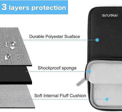 MOSISO Compatible with MacBook Air 13 inch Case 2022-2018 Release A2337 M1 A2179 A1932 Touch ID, Crocodile Grain PU Leather Hard Shell&Sleeve Bag&Keyboard Skin&Webcam Cover&Screen Protector, Black iMosiso