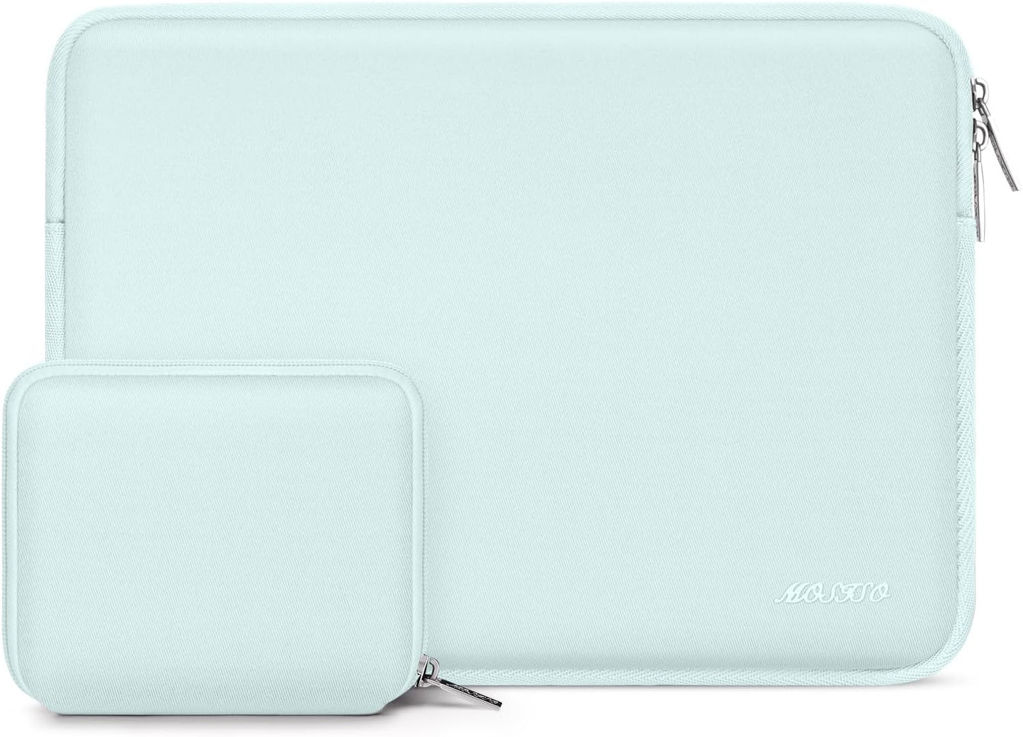 MOSISO Laptop Case 12.3-18.5 inch,12.3 13 13.3 14 15 16 17.3 18.5 inch Laptop Sleeve Bag Compatible with ASUS Gaming Monitor HP Dell Lenovo Notebook, Neoprene Computer Sleeve Bag with Small Case, Black