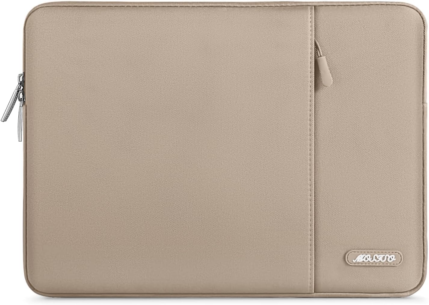 MOSISO Laptop Case 13-18.5 inch, 12.3 13 13.3 14 15 16 17.3 18.5 24 inch Laptop Sleeve Compatible with MacBook Pro 16 M5 M4 M3 M2 M1, HP Acer Dell Lenovo ASUS, Polyester Vertical Computer Sleeve Bag with Pocket, Black
