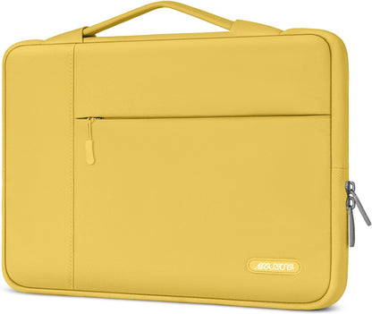 MOSISO Laptop Case 12.3-16 inch, 12.3 13 13.3 14 15 16 inch Laptop Sleeve with Handle Compatible with MacBook Air 15 inch M5 A3448 M4 A3241 M3 A3114 M2 A2941 2026-2023, Dell XPS, Polyester Multifunctional Computer Bag, Black