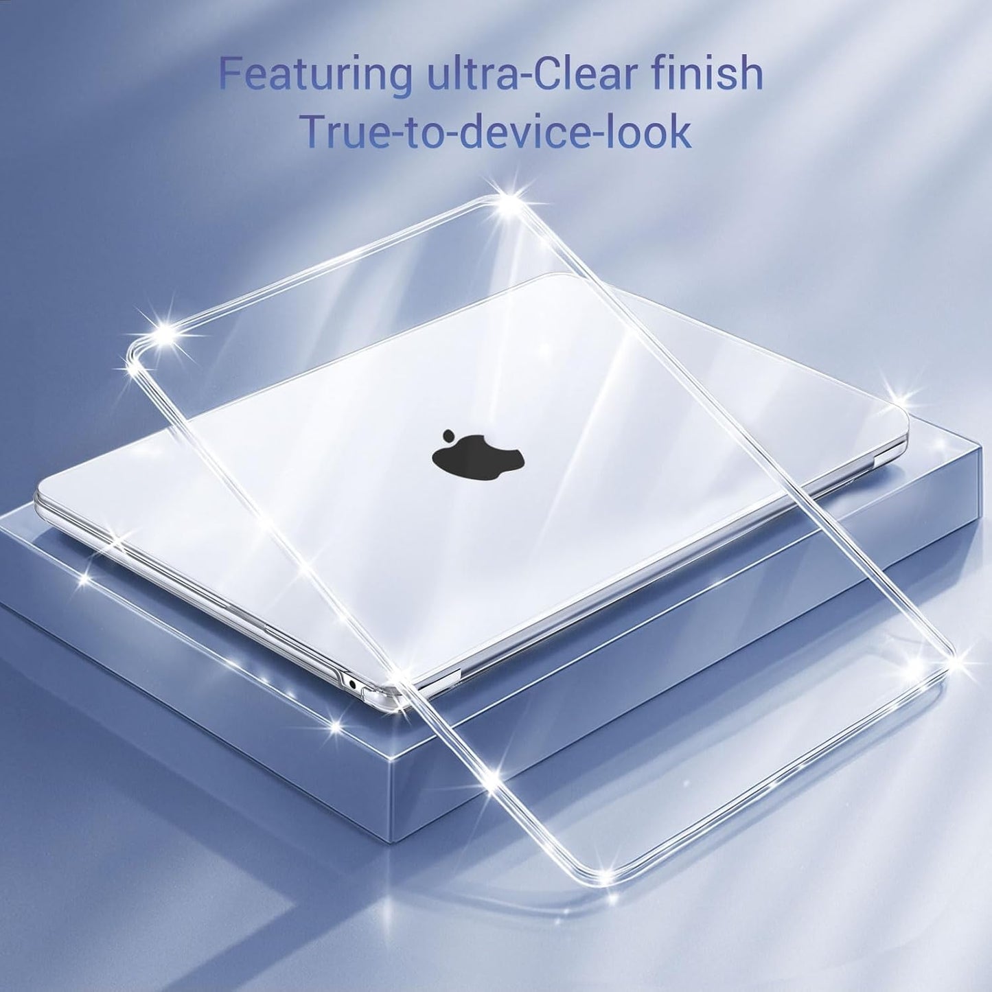 MOSISO Compatible with MacBook Air 13 inch Case M5 2026 M4 2025 M3 M2 2024-2022 A3449 A3240 A3113 A2681. Scratches-Resistant Protective Hard Shell for MacBook Air 13.6 inch Case. Crystal Clear : Electronics iMosiso