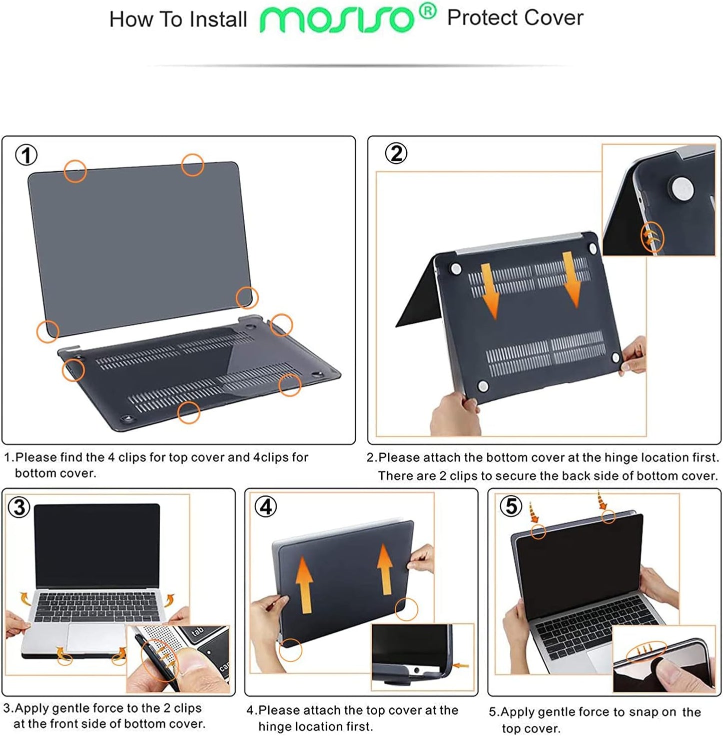MOSISO Compatible with MacBook Air 13 inch Case M1 Chip 2021-2018 Release A2337 A2179 A1932, Plastic Hard Shell&Keyboard Cover&Screen Film&Storage Bag for MacBook Air 13.3 inch Case, Midnight Green iMosiso