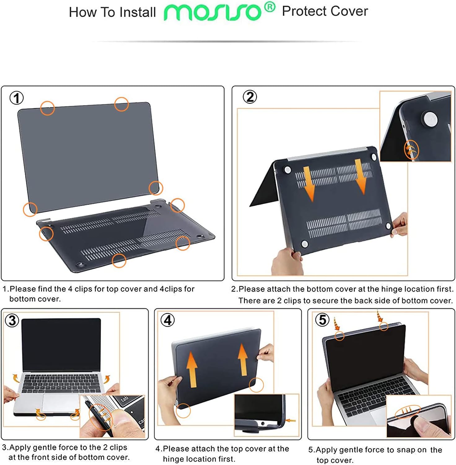 MOSISO Compatible with MacBook Air 13 inch Case M1 Chip 2021-2018 Release A2337 A2179 A1932, Plastic Hard Shell&Keyboard Cover&Screen Film&Storage Bag for MacBook Air 13.3 inch Case, Midnight Green iMosiso