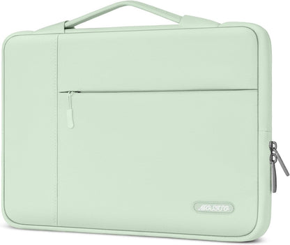 MOSISO Laptop Case 12.3-16 inch, 12.3 13 13.3 14 15 16 inch Laptop Sleeve with Handle Compatible with MacBook Air 15 inch M5 A3448 M4 A3241 M3 A3114 M2 A2941 2026-2023, Dell XPS, Polyester Multifunctional Computer Bag, Black