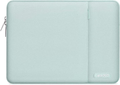 MOSISO Laptop Case 13-18.5 inch, 12.3 13 13.3 14 15 16 17.3 18.5 24 inch Laptop Sleeve Compatible with MacBook Pro 16 M5 M4 M3 M2 M1, HP Acer Dell Lenovo ASUS, Polyester Vertical Computer Sleeve Bag with Pocket, Black