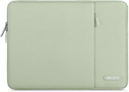 MOSISO Laptop Case 13-18.5 inch, 12.3 13 13.3 14 15 16 17.3 18.5 24 inch Laptop Sleeve Compatible with MacBook Pro 16 M5 M4 M3 M2 M1, HP Acer Dell Lenovo ASUS, Polyester Vertical Computer Sleeve Bag with Pocket, Black