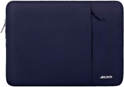 MOSISO Laptop Case 13-18.5 inch, 12.3 13 13.3 14 15 16 17.3 18.5 24 inch Laptop Sleeve Compatible with MacBook Pro 16 M5 M4 M3 M2 M1, HP Acer Dell Lenovo ASUS, Polyester Vertical Computer Sleeve Bag with Pocket, Black