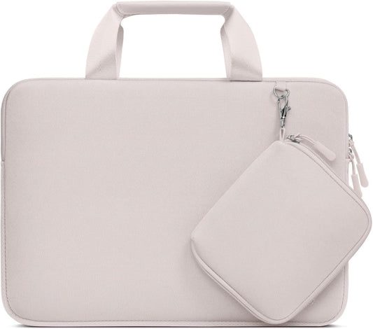 MOSISO Laptop Case 13-16 inch, 13 13.3 14 15 16 inch Laptop Sleeve Bag Compatible with MacBook Air/Pro 13 / Pro 14, HP Dell ASUS, Neoprene Carrying Computer Bag with Handle&Detachable Small Case