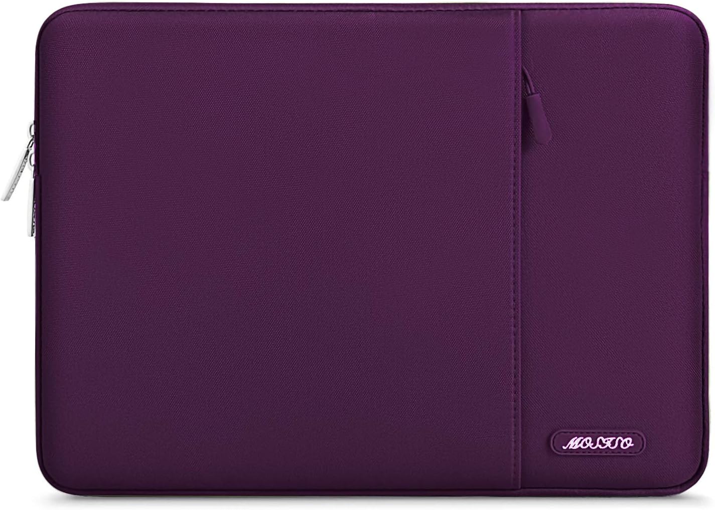 MOSISO Laptop Case 13-18.5 inch, 12.3 13 13.3 14 15 16 17.3 18.5 24 inch Laptop Sleeve Compatible with MacBook Pro 16 M5 M4 M3 M2 M1, HP Acer Dell Lenovo ASUS, Polyester Vertical Computer Sleeve Bag with Pocket, Black