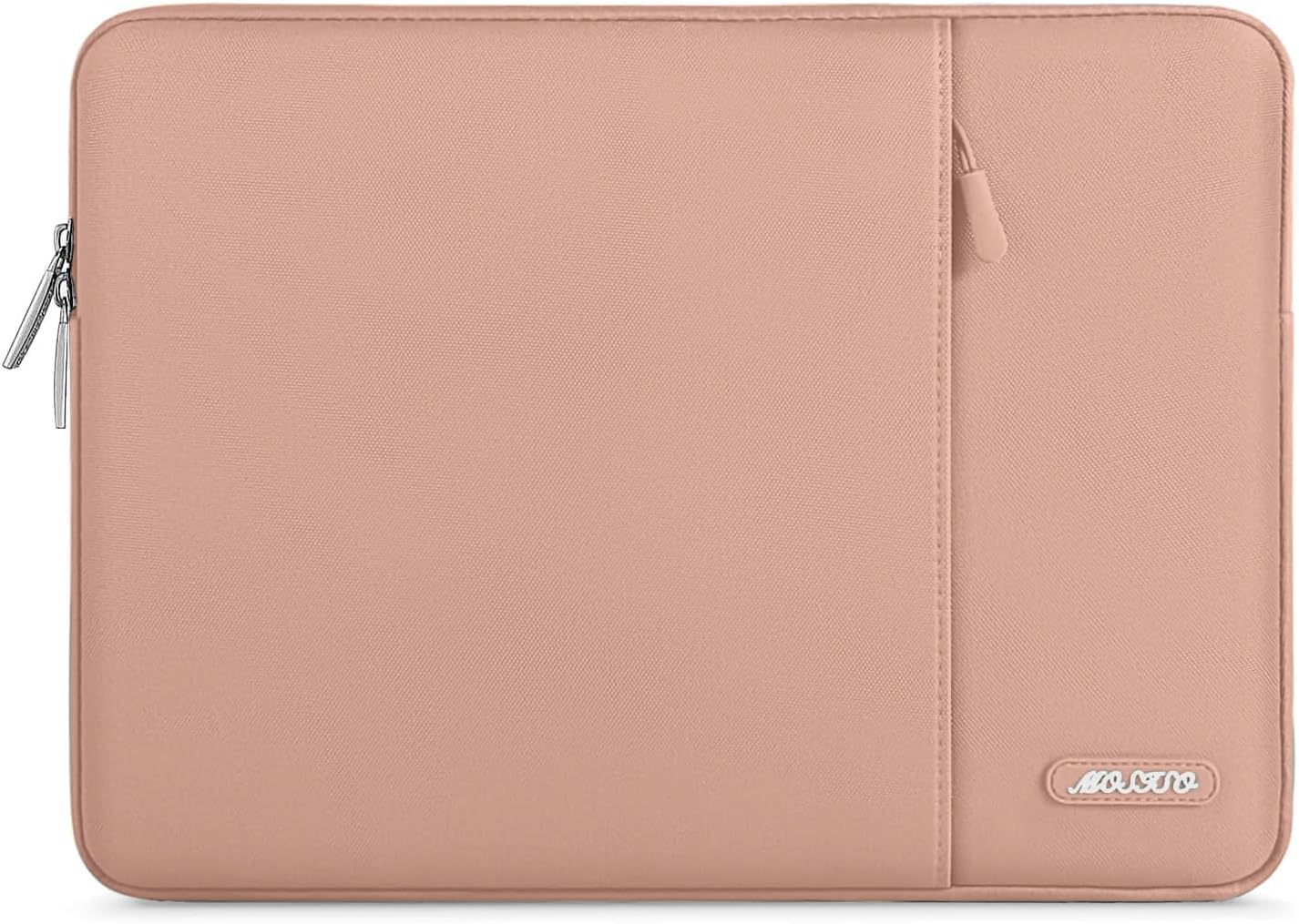 MOSISO Laptop Case 13-18.5 inch, 12.3 13 13.3 14 15 16 17.3 18.5 24 inch Laptop Sleeve Compatible with MacBook Pro 16 M5 M4 M3 M2 M1, HP Acer Dell Lenovo ASUS, Polyester Vertical Computer Sleeve Bag with Pocket, Black