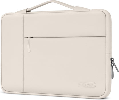 MOSISO Laptop Case 12.3-16 inch, 12.3 13 13.3 14 15 16 inch Laptop Sleeve with Handle Compatible with MacBook Air 15 inch M5 A3448 M4 A3241 M3 A3114 M2 A2941 2026-2023, Dell XPS, Polyester Multifunctional Computer Bag, Black