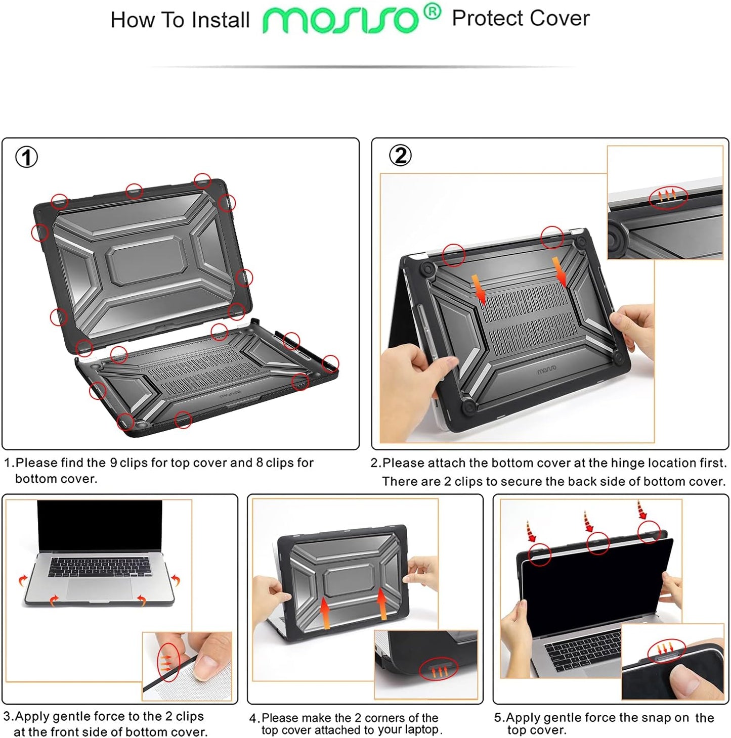 MOSISO Compatible with MacBook Pro 16 inch Case 2020 2019 Release A2141 with Touch Bar & Touch ID, Heavy Duty Plastic Hard Shell Case with TPU Bumper & Keyboard Cover Skin, Black