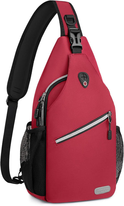 MOSISO Sling Backpack, Multipurpose Crossbody Shoulder Bag Travel Hiking Daypack mysite