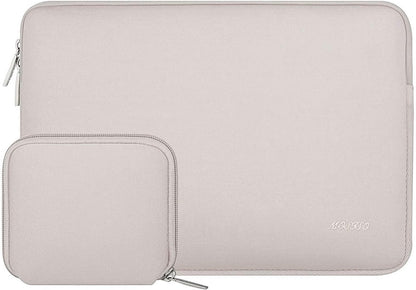 MOSISO Laptop Case 12.3-18.5 inch,12.3 13 13.3 14 15 16 17.3 18.5 inch Laptop Sleeve Bag Compatible with ASUS Gaming Monitor HP Dell Lenovo Notebook, Neoprene Computer Sleeve Bag with Small Case, Black