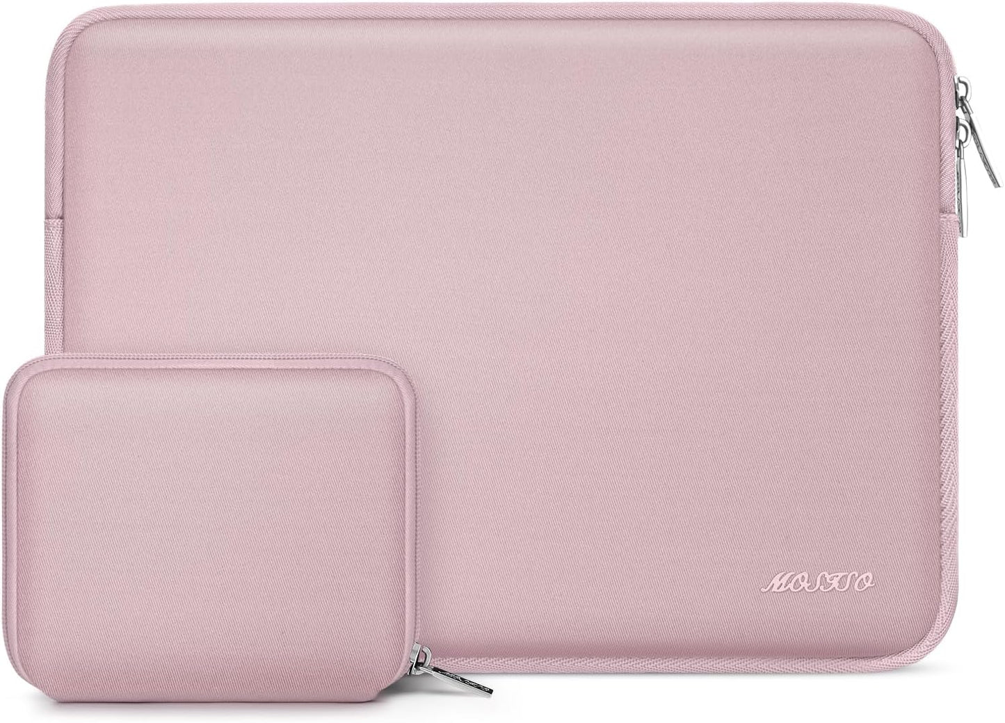MOSISO Laptop Case 12.3-18.5 inch,12.3 13 13.3 14 15 16 17.3 18.5 inch Laptop Sleeve Bag Compatible with ASUS Gaming Monitor HP Dell Lenovo Notebook, Neoprene Computer Sleeve Bag with Small Case, Black