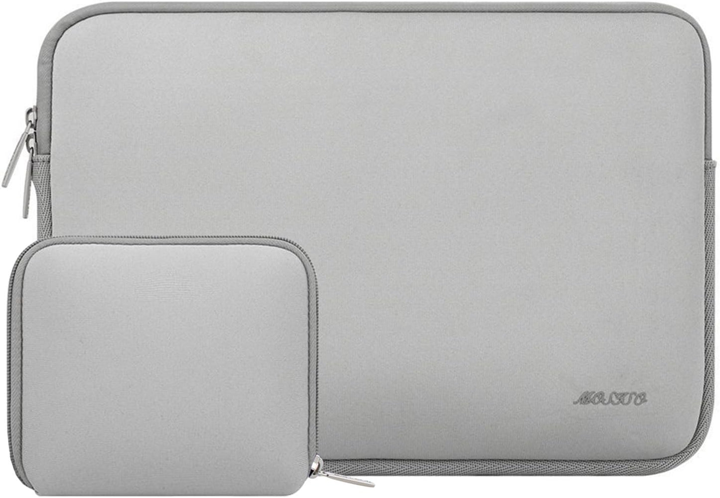MOSISO Laptop Case 12.3-18.5 inch,12.3 13 13.3 14 15 16 17.3 18.5 inch Laptop Sleeve Bag Compatible with ASUS Gaming Monitor HP Dell Lenovo Notebook, Neoprene Computer Sleeve Bag with Small Case, Black