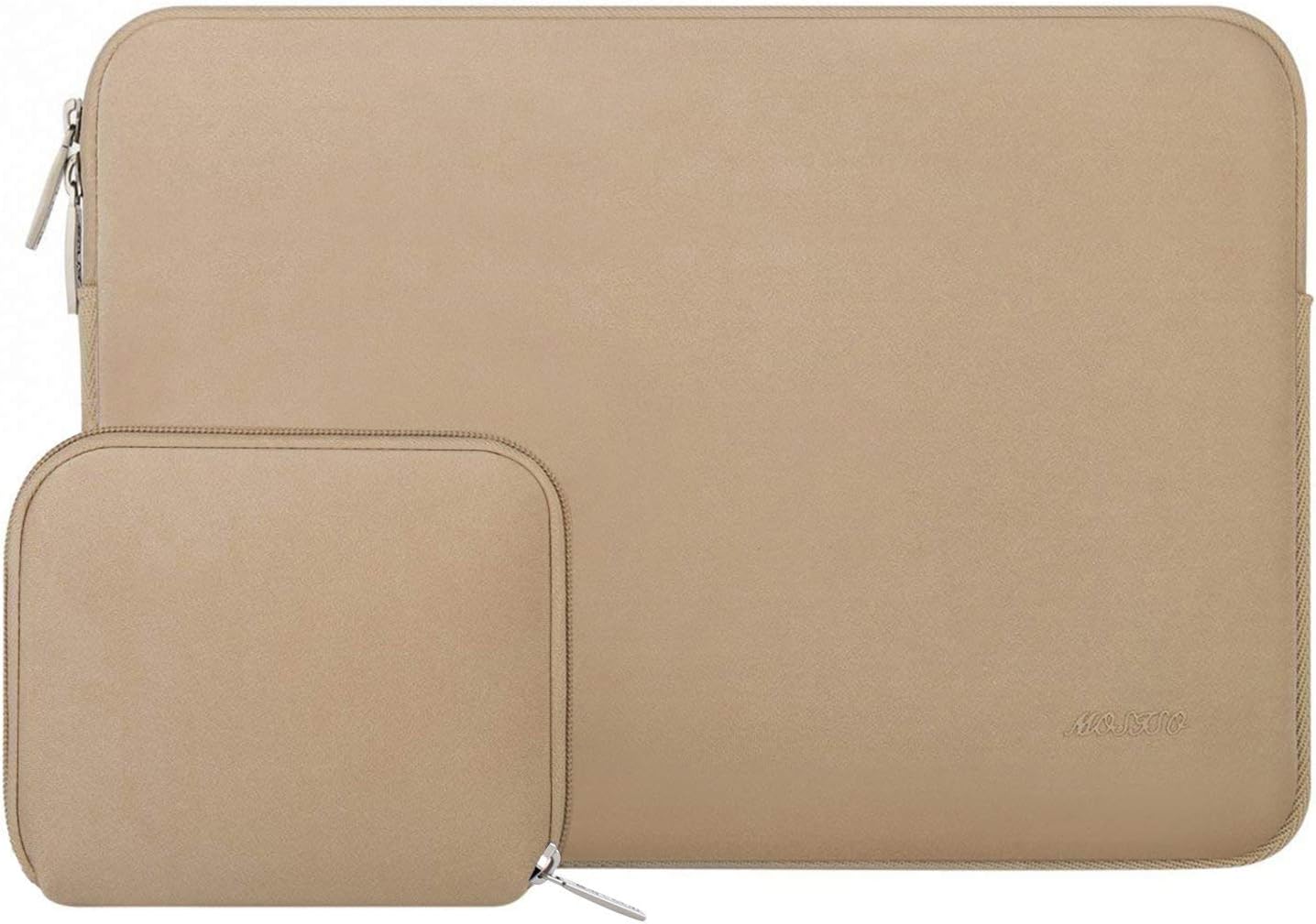 MOSISO Laptop Case 12.3-18.5 inch,12.3 13 13.3 14 15 16 17.3 18.5 inch Laptop Sleeve Bag Compatible with ASUS Gaming Monitor HP Dell Lenovo Notebook, Neoprene Computer Sleeve Bag with Small Case, Black