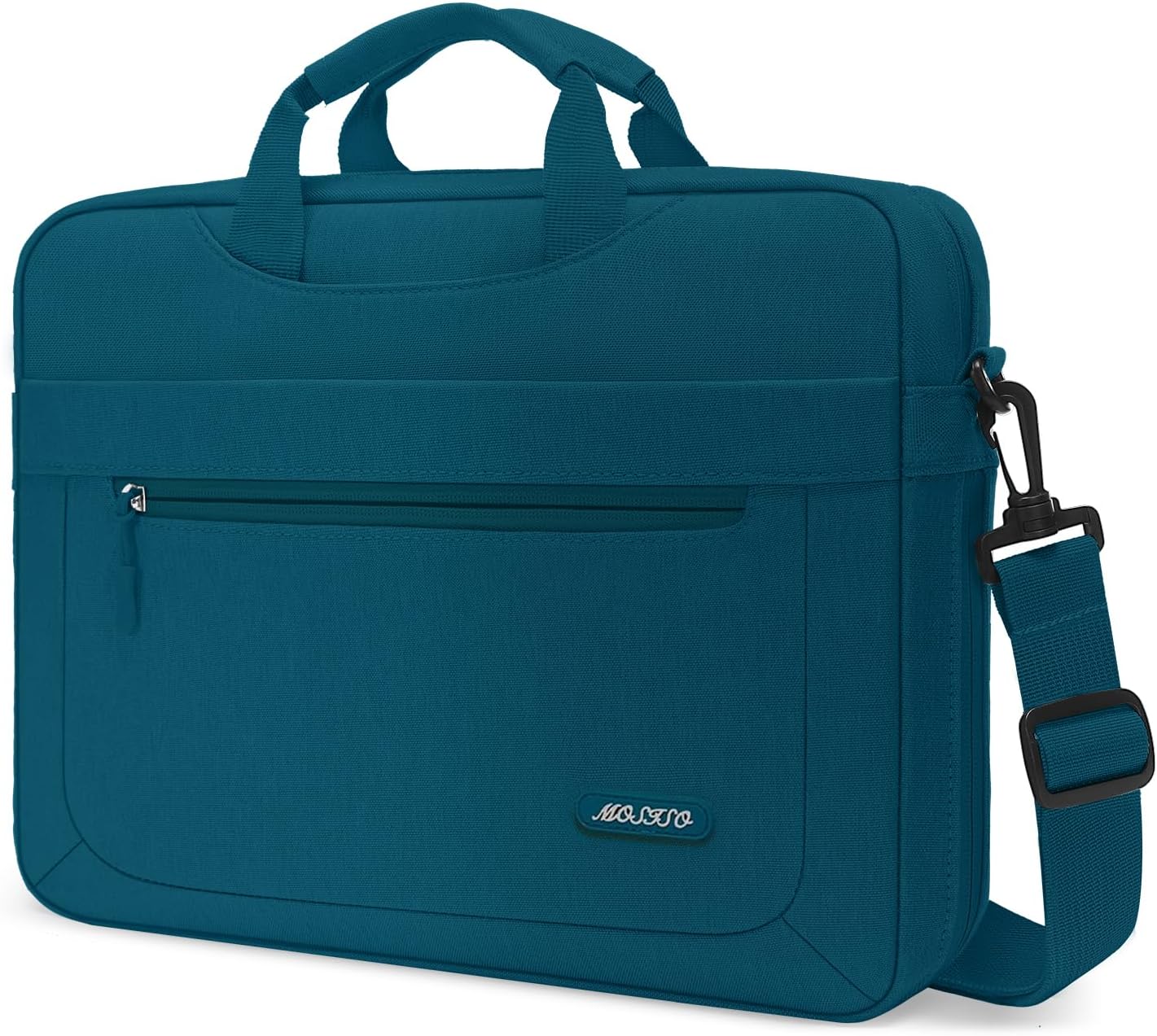 MOSISO Laptop Bag 13.3-17.3 inch, 13.3/16/17.3 inch Computer Bags Compatible with MacBook Neo 13/ Air 13/13.6/ Pro 13/14, HP Dell Lenovo Acer, Laptop Messenger Bag with Adjustable Depth at Bottom