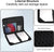 MOSISO Hard Shell Laptop Sleeve Shoulder Bag, 15.6 inch Computer Bag Compatible with MacBook, HP, Dell, Lenovo, Asus, Notebook, 16 inch Symmetric Geometric Waterproof EVA Carrying Case, Black