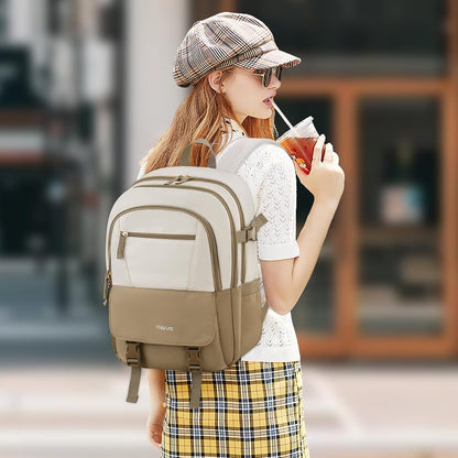 MOSISO‑Unisex‑Lightweight‑Laptop‑Backpack,15‑6‑16‑Inch‑Fit,Multi‑Pockets,Anti‑Theft‑Pocket & Rear‑Luggage‑Strap