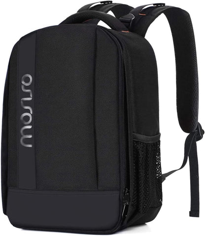 MOSISO Camera Backpack,DSLR/SLR/Mirrorless Photography Backpack Buffer Padded Shockproof Camera Bag with Customized Modular Inserts&Tripod Holder Compatible with Canon,Nikon,Sony etc, Black mysite