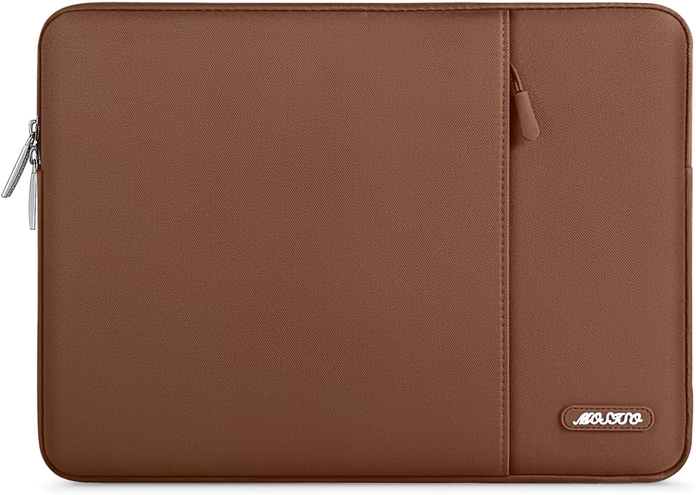 MOSISO Laptop Case 13-18.5 inch, 12.3 13 13.3 14 15 16 17.3 18.5 24 inch Laptop Sleeve Compatible with MacBook Pro 16 M5 M4 M3 M2 M1, HP Acer Dell Lenovo ASUS, Polyester Vertical Computer Sleeve Bag with Pocket, Black