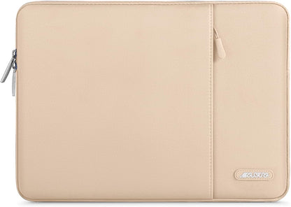 MOSISO Laptop Case 13-18.5 inch, 12.3 13 13.3 14 15 16 17.3 18.5 24 inch Laptop Sleeve Compatible with MacBook Pro 16 M5 M4 M3 M2 M1, HP Acer Dell Lenovo ASUS, Polyester Vertical Computer Sleeve Bag with Pocket, Black