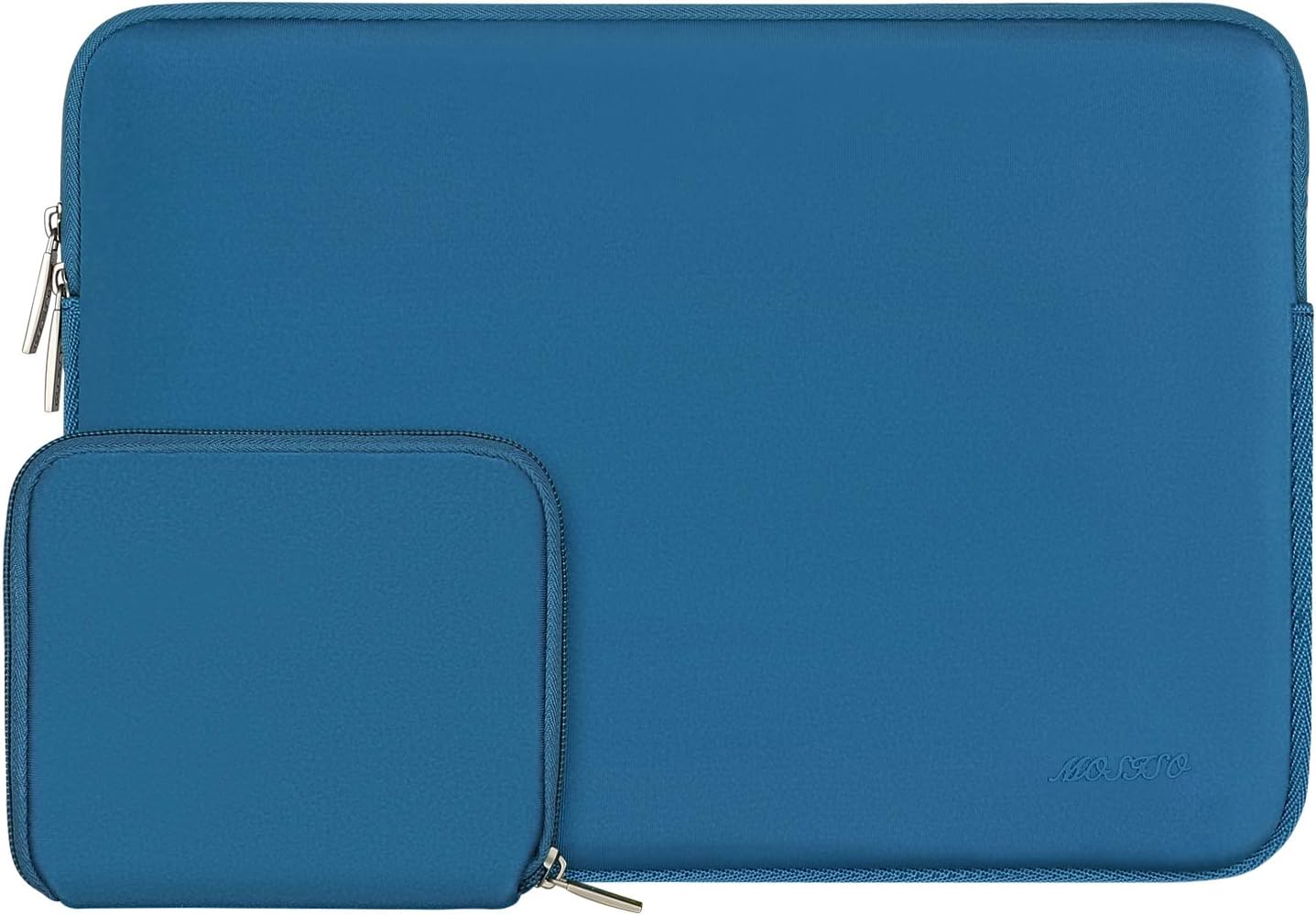 MOSISO Laptop Case 12.3-18.5 inch,12.3 13 13.3 14 15 16 17.3 18.5 inch Laptop Sleeve Bag Compatible with ASUS Gaming Monitor HP Dell Lenovo Notebook, Neoprene Computer Sleeve Bag with Small Case, Black
