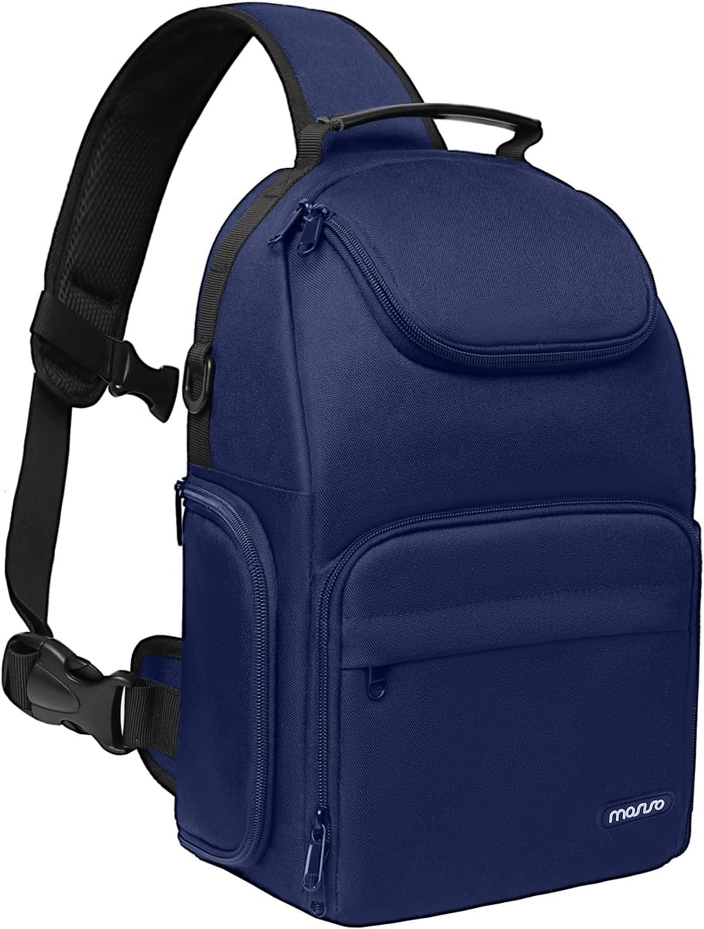 MOSISO Camera Sling Bag, DSLR/SLR/Mirrorless Camera Case Crossbody Photography Backpack with Tripod Holder&Removable Modular Inserts&PU Handle Compatible with Canon/Nikon/Sony, Black mysite