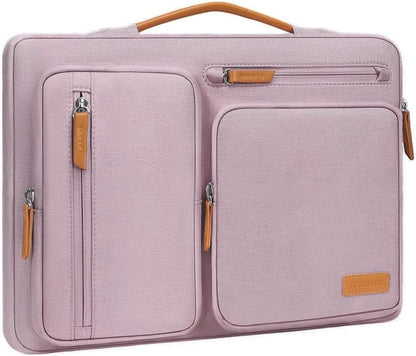 MOSISO 360 Protective Laptop Case 13-17.3 inch, 13 13.3 14 15 16 17.3 inch Laptop Sleeve Compatible with MacBook Air M4 M3 M2 2025 2024 2023, Dell XPS Plus, Side Open Carrying Case with 4 Zipper Pockets&Handle