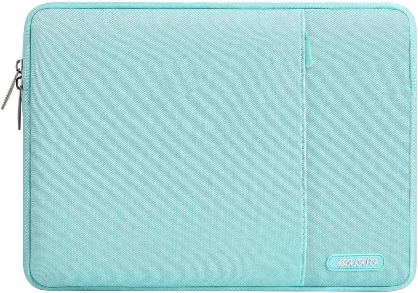 MOSISO Laptop Case 13-18.5 inch, 12.3 13 13.3 14 15 16 17.3 18.5 24 inch Laptop Sleeve Compatible with MacBook Pro 16 M5 M4 M3 M2 M1, HP Acer Dell Lenovo ASUS, Polyester Vertical Computer Sleeve Bag with Pocket, Black