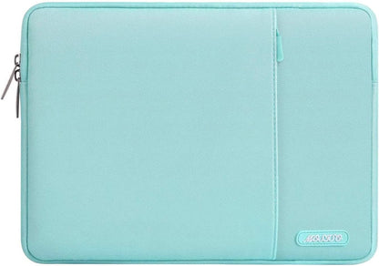 MOSISO Laptop Case 13-18.5 inch, 12.3 13 13.3 14 15 16 17.3 18.5 24 inch Laptop Sleeve Compatible with MacBook Pro 16 M5 M4 M3 M2 M1, HP Acer Dell Lenovo ASUS, Polyester Vertical Computer Sleeve Bag with Pocket, Black