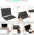 MOSISO Compatible with MacBook Pro 13 inch Case M2 2025, 2024, 2023-2016 A2338 M1 A2251 A2289 A2159 A1989 A1708 A1706, Plastic Meadow Floral Hard Shell Case&Keyboard Cover&Screen Protector,Transparent