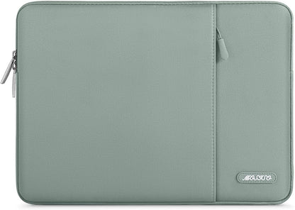 MOSISO Laptop Case 13-18.5 inch, 12.3 13 13.3 14 15 16 17.3 18.5 24 inch Laptop Sleeve Compatible with MacBook Pro 16 M5 M4 M3 M2 M1, HP Acer Dell Lenovo ASUS, Polyester Vertical Computer Sleeve Bag with Pocket, Black