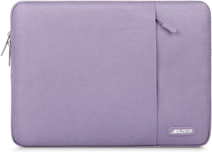 MOSISO Laptop Case 13-18.5 inch, 12.3 13 13.3 14 15 16 17.3 18.5 24 inch Laptop Sleeve Compatible with MacBook Pro 16 M5 M4 M3 M2 M1, HP Acer Dell Lenovo ASUS, Polyester Vertical Computer Sleeve Bag with Pocket, Black