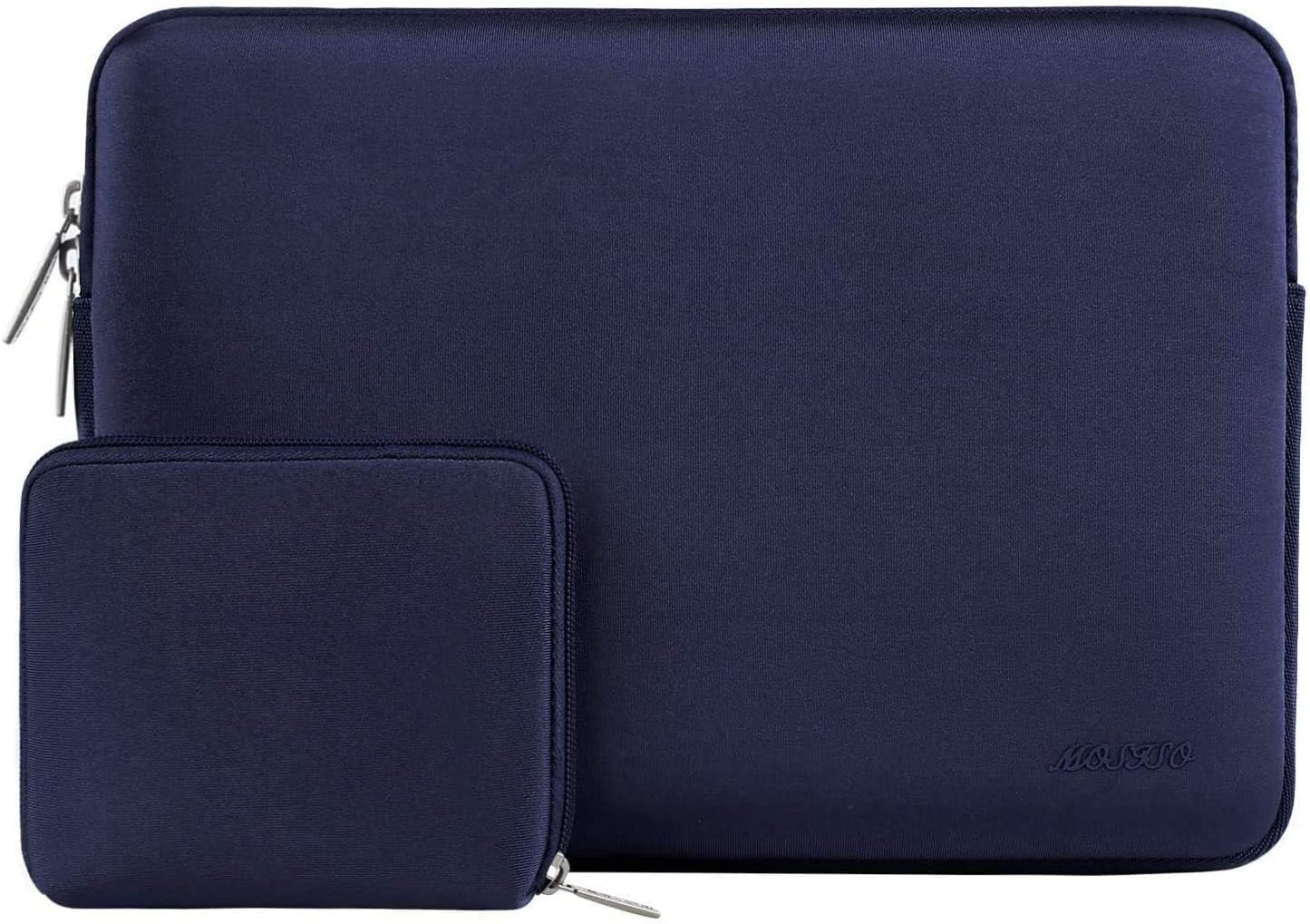 MOSISO Laptop Case 12.3-18.5 inch,12.3 13 13.3 14 15 16 17.3 18.5 inch Laptop Sleeve Bag Compatible with ASUS Gaming Monitor HP Dell Lenovo Notebook, Neoprene Computer Sleeve Bag with Small Case, Black