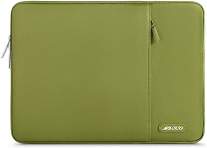 MOSISO Laptop Case 13-18.5 inch, 12.3 13 13.3 14 15 16 17.3 18.5 24 inch Laptop Sleeve Compatible with MacBook Pro 16 M5 M4 M3 M2 M1, HP Acer Dell Lenovo ASUS, Polyester Vertical Computer Sleeve Bag with Pocket, Black