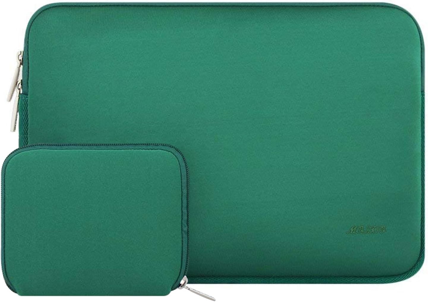 MOSISO Laptop Case 12.3-18.5 inch,12.3 13 13.3 14 15 16 17.3 18.5 inch Laptop Sleeve Bag Compatible with ASUS Gaming Monitor HP Dell Lenovo Notebook, Neoprene Computer Sleeve Bag with Small Case, Black