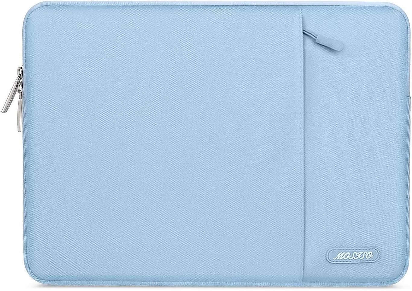MOSISO Laptop Case 13-18.5 inch, 12.3 13 13.3 14 15 16 17.3 18.5 24 inch Laptop Sleeve Compatible with MacBook Pro 16 M5 M4 M3 M2 M1, HP Acer Dell Lenovo ASUS, Polyester Vertical Computer Sleeve Bag with Pocket, Black