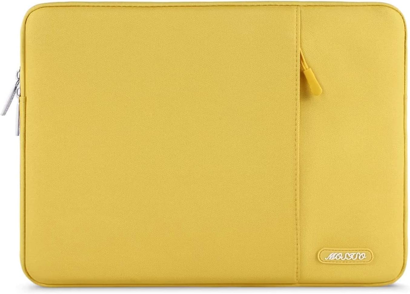 MOSISO Laptop Case 13-18.5 inch, 12.3 13 13.3 14 15 16 17.3 18.5 24 inch Laptop Sleeve Compatible with MacBook Pro 16 M5 M4 M3 M2 M1, HP Acer Dell Lenovo ASUS, Polyester Vertical Computer Sleeve Bag with Pocket, Black