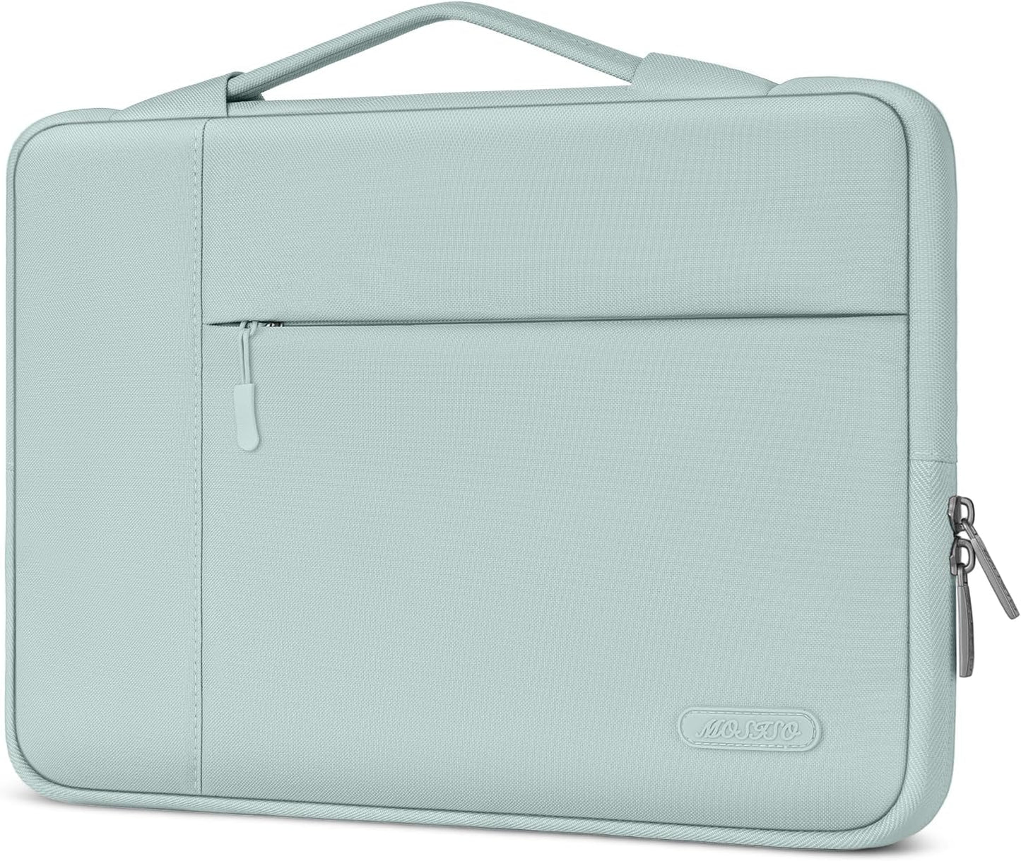 MOSISO Laptop Case 12.3-16 inch, 12.3 13 13.3 14 15 16 inch Laptop Sleeve with Handle Compatible with MacBook Air 15 inch M5 A3448 M4 A3241 M3 A3114 M2 A2941 2026-2023, Dell XPS, Polyester Multifunctional Computer Bag, Black