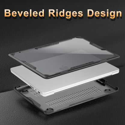 MOSISO Compatible with MacBook Pro 16 inch Case M5 M4 M3 M2 M1 2026-2021 A3429 A3428 A3403 A3186 A2991 A2780 A2485,3 in 1 Kit Symmetric Geometric Heavy Duty Hard Shell Case with TPU Bumper
