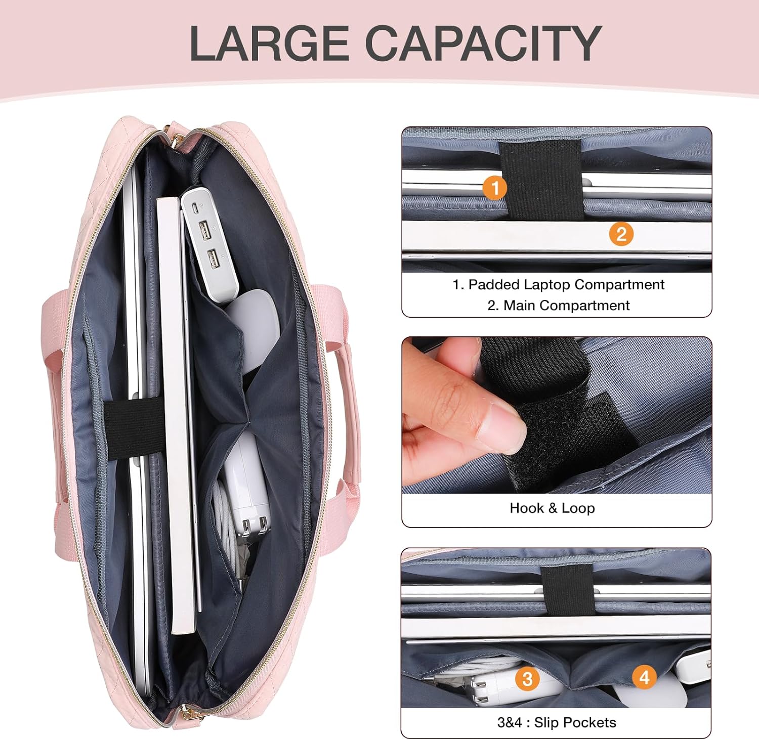 OSISO Bolsa para Laptop ujer,15-15.6 Pulgadas PU Cuero Bolsa de OSISO Bolsa para Laptop ujer,15-15.6 Pulgadas PU Cuero Bolsa de