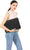 MOSISO Laptop Sleeve Compatible with MacBook Air/Pro, 13-13.3 inch Notebook,Compatible with MacBook Pro 14 inch 2023-2021 M2 M1,Polyester Bag with Bevel Horizontal&Vertical Pocket&Small Arc Case,Black