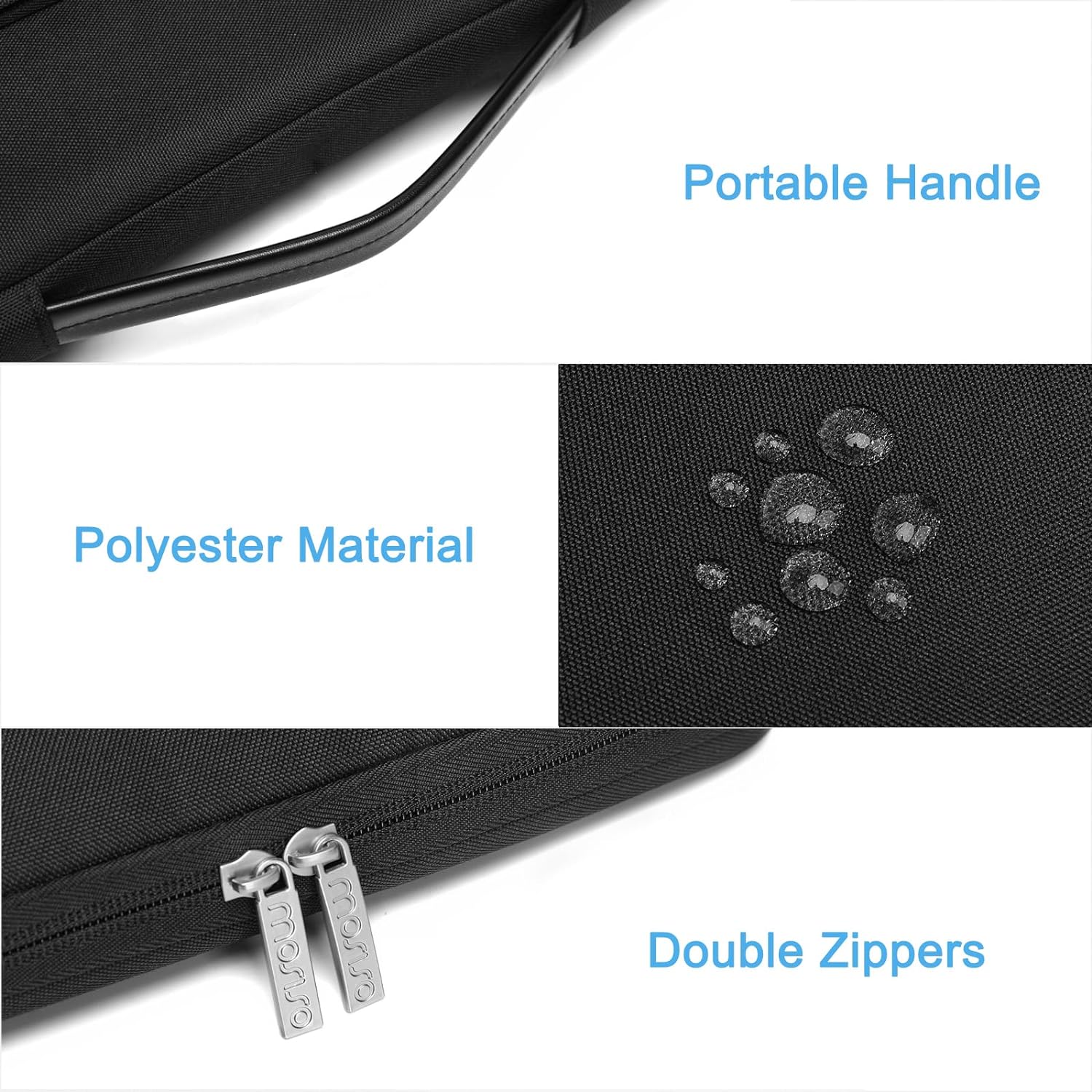 MOSISO 13-14 inch 360° beschermende laptophoes compatibel met MacBook MOSISO 13-14 inch 360° beschermende laptophoes compatibel met MacBook