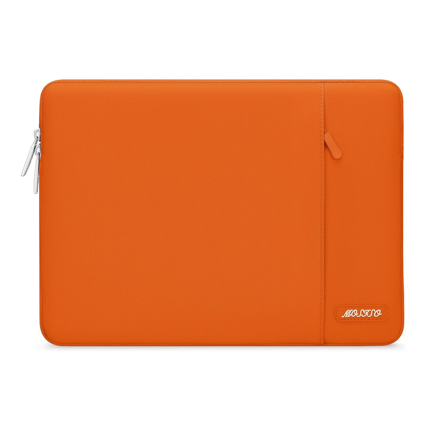 MOSISO Polyester Vertical Laptop Sleeve with Front Pocket, 12.3-18.5 Inch Universal Fit for MacBook Pro 16 M1/M2/M3/M4/M5, HP Dell Lenovo Acer Asus, Compatible with MacBook Neo, Dozens of Colors Available