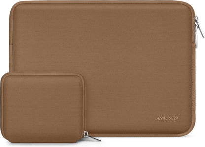 MOSISO Laptop Case 12.3-18.5 inch,12.3 13 13.3 14 15 16 17.3 18.5 inch Laptop Sleeve Bag Compatible with ASUS Gaming Monitor HP Dell Lenovo Notebook, Neoprene Computer Sleeve Bag with Small Case, Black
