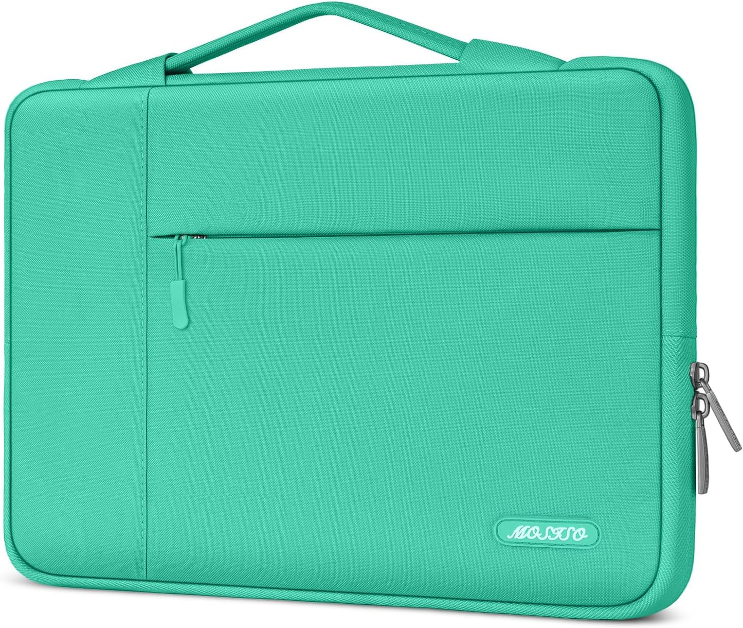 MOSISO Laptop Case 12.3-16 inch, 12.3 13 13.3 14 15 16 inch Laptop Sleeve with Handle Compatible with MacBook Air 15 inch M5 A3448 M4 A3241 M3 A3114 M2 A2941 2026-2023, Dell XPS, Polyester Multifunctional Computer Bag, Black