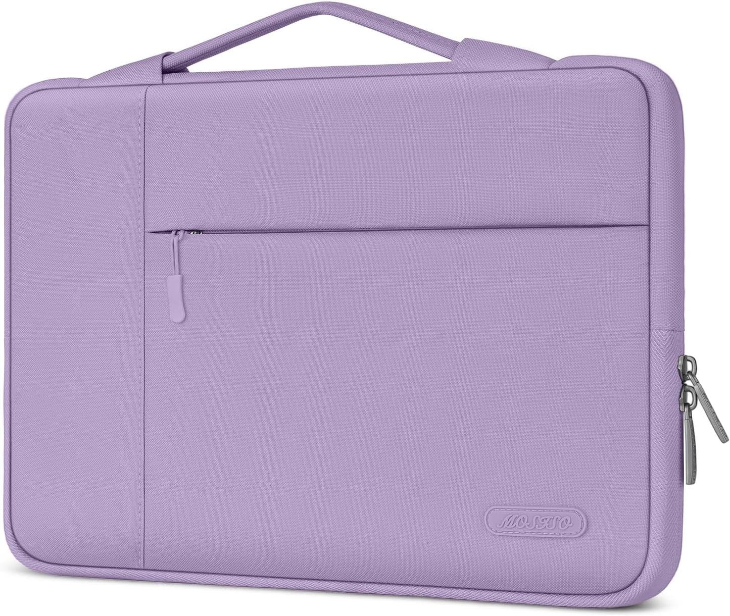 MOSISO Laptop Case 12.3-16 inch, 12.3 13 13.3 14 15 16 inch Laptop Sleeve with Handle Compatible with MacBook Air 15 inch M5 A3448 M4 A3241 M3 A3114 M2 A2941 2026-2023, Dell XPS, Polyester Multifunctional Computer Bag, Black